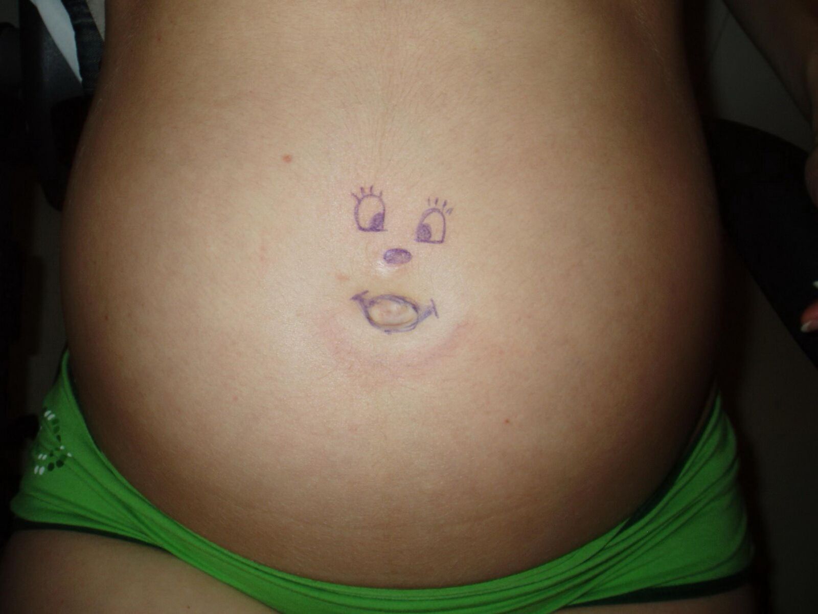 Femme enceinte amateur