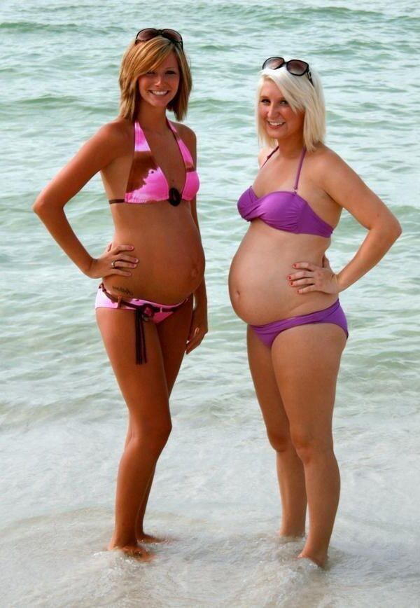 Bikini preggers