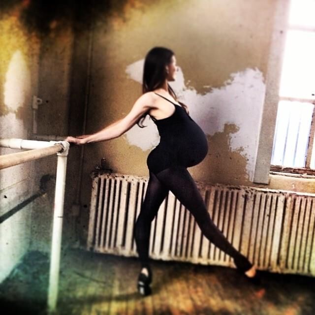 Pregnant NYC ballet dancer Mary Helen Bowers