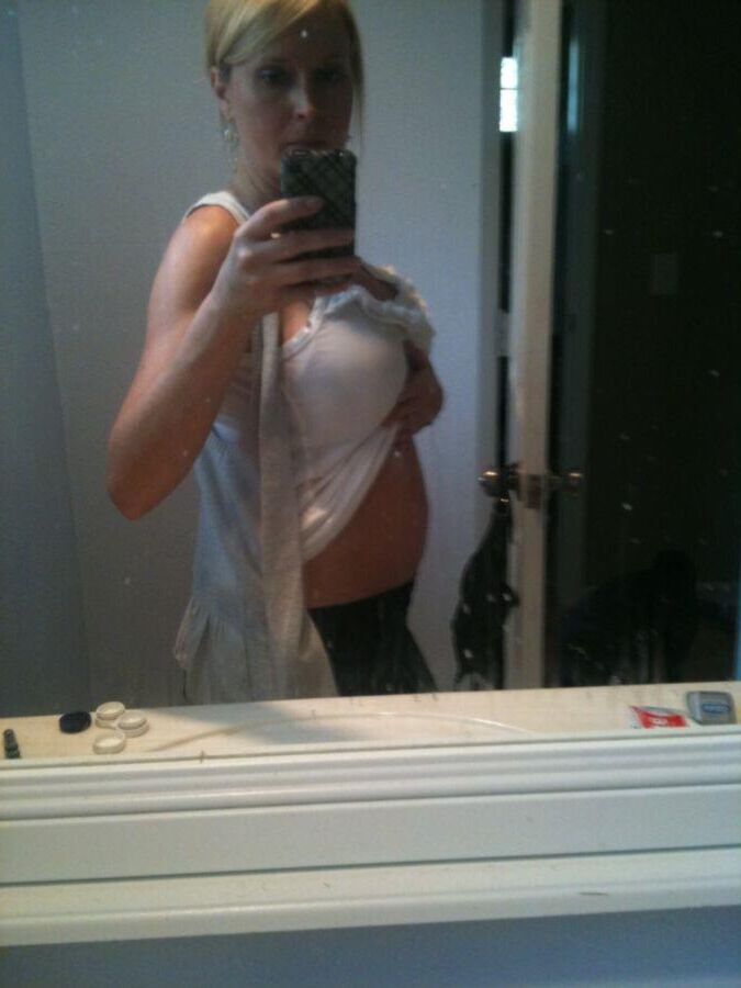 Dannie - Blonde Preggo