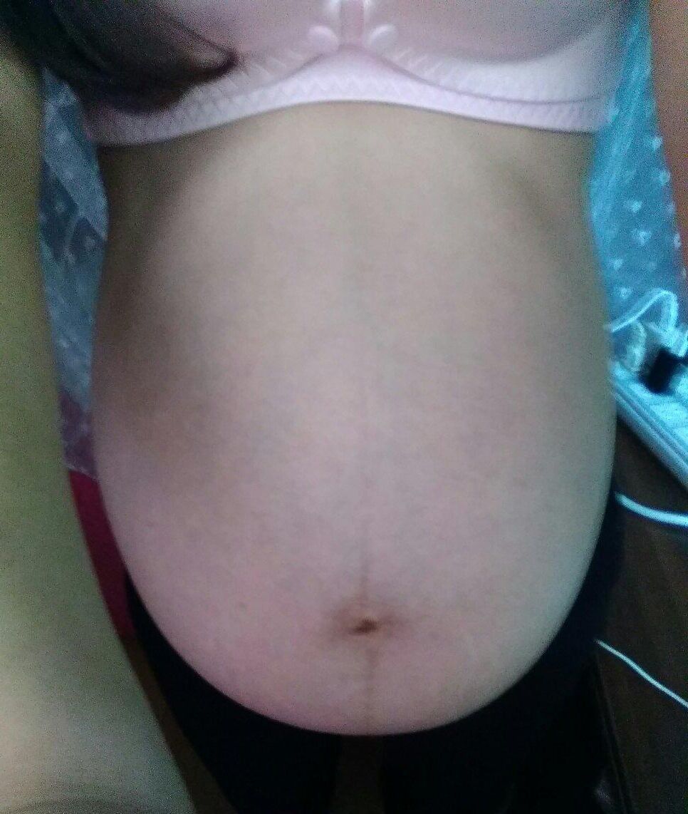 Asian Pregnant Wife