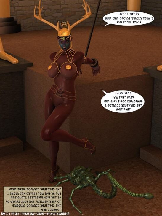 (comic)The Creature Creator - Jungle Amazons