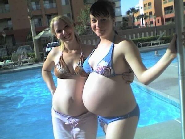 Bikini preggers