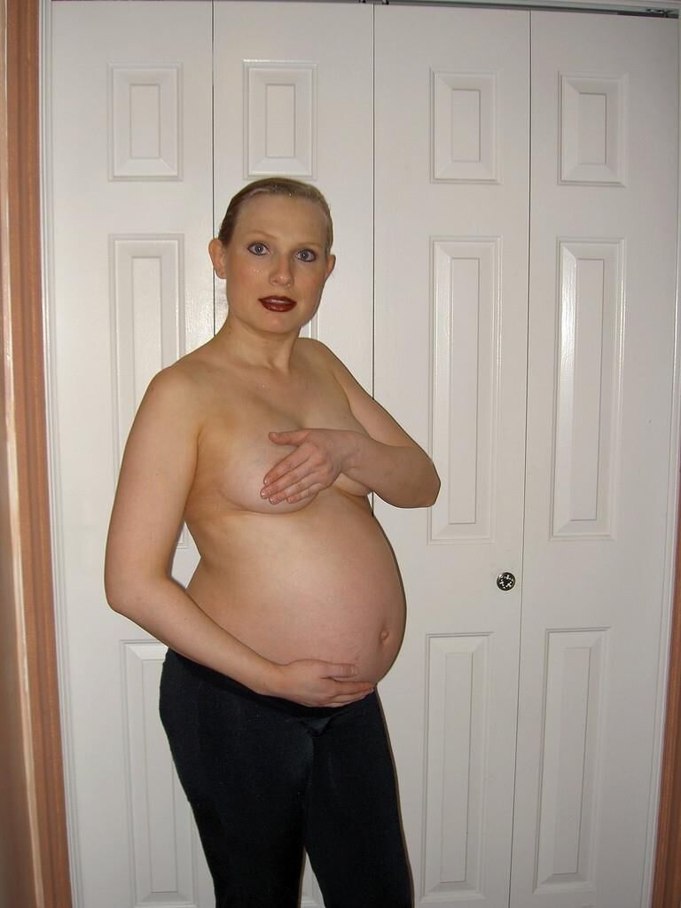 pregnant blonde