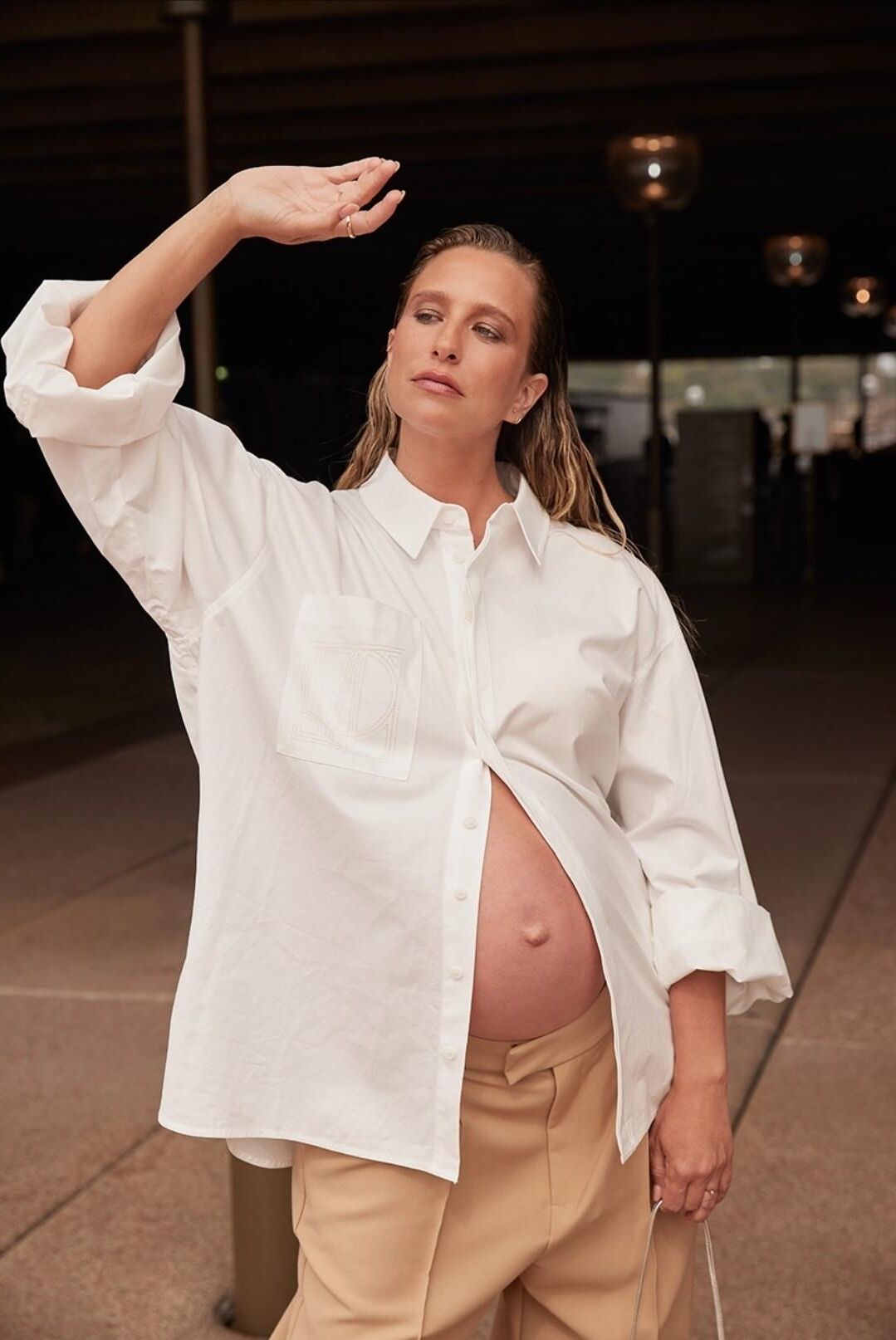 Renee Bargh pregnant