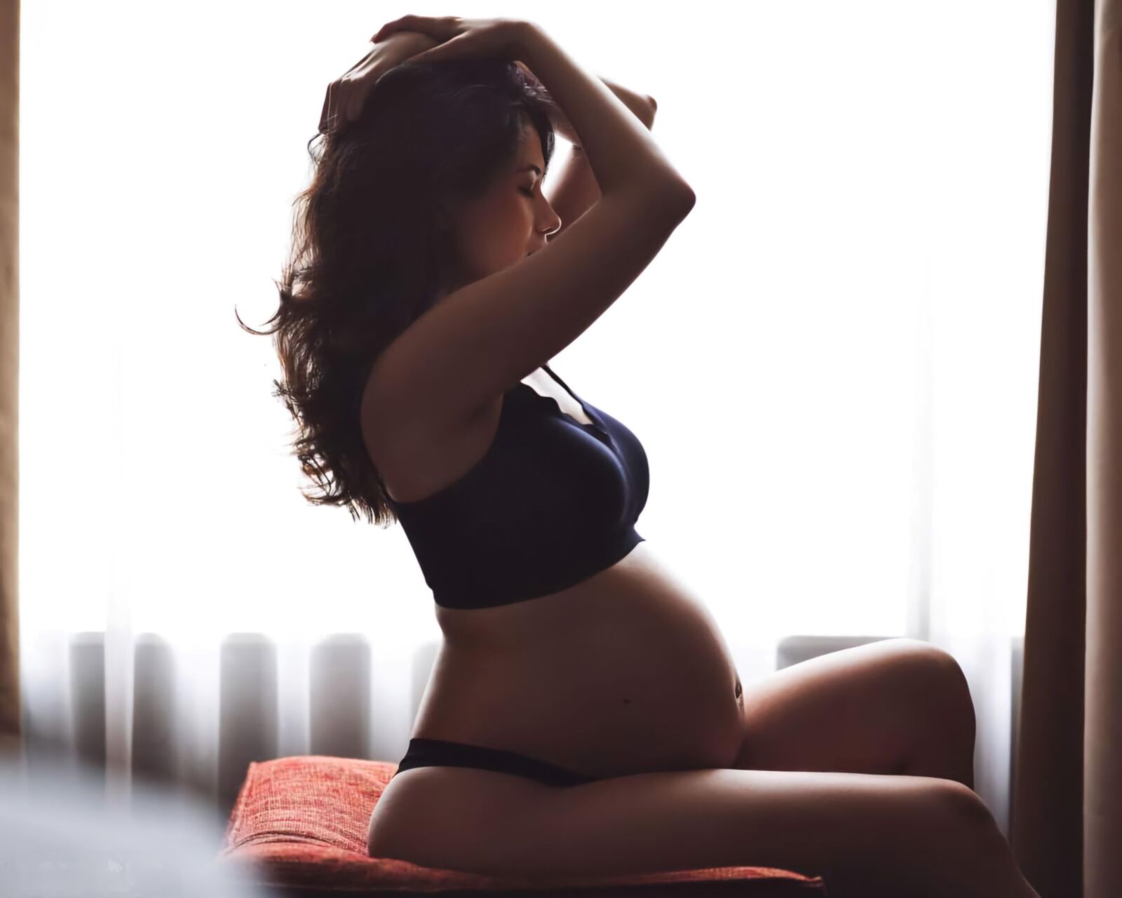 Asian Maternity Boudoir