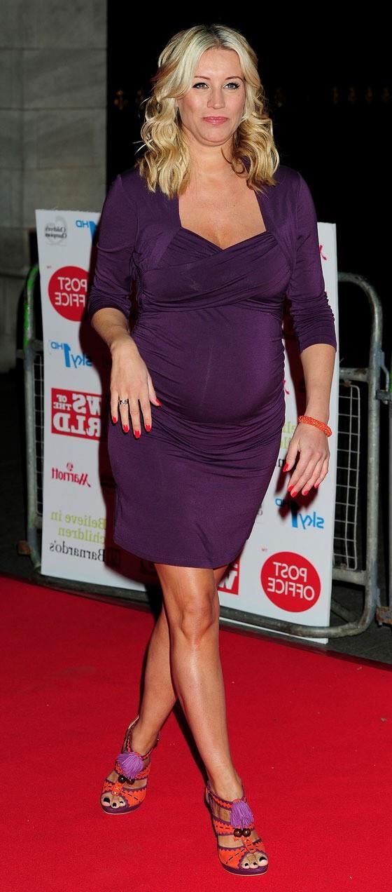 Denise van Outen pregnant