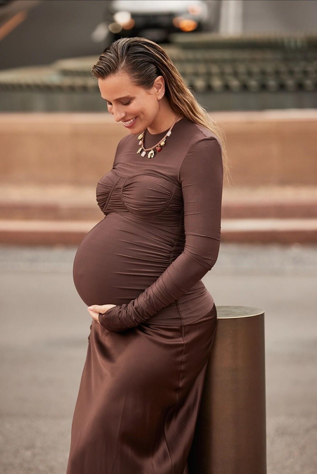 Renee Bargh pregnant