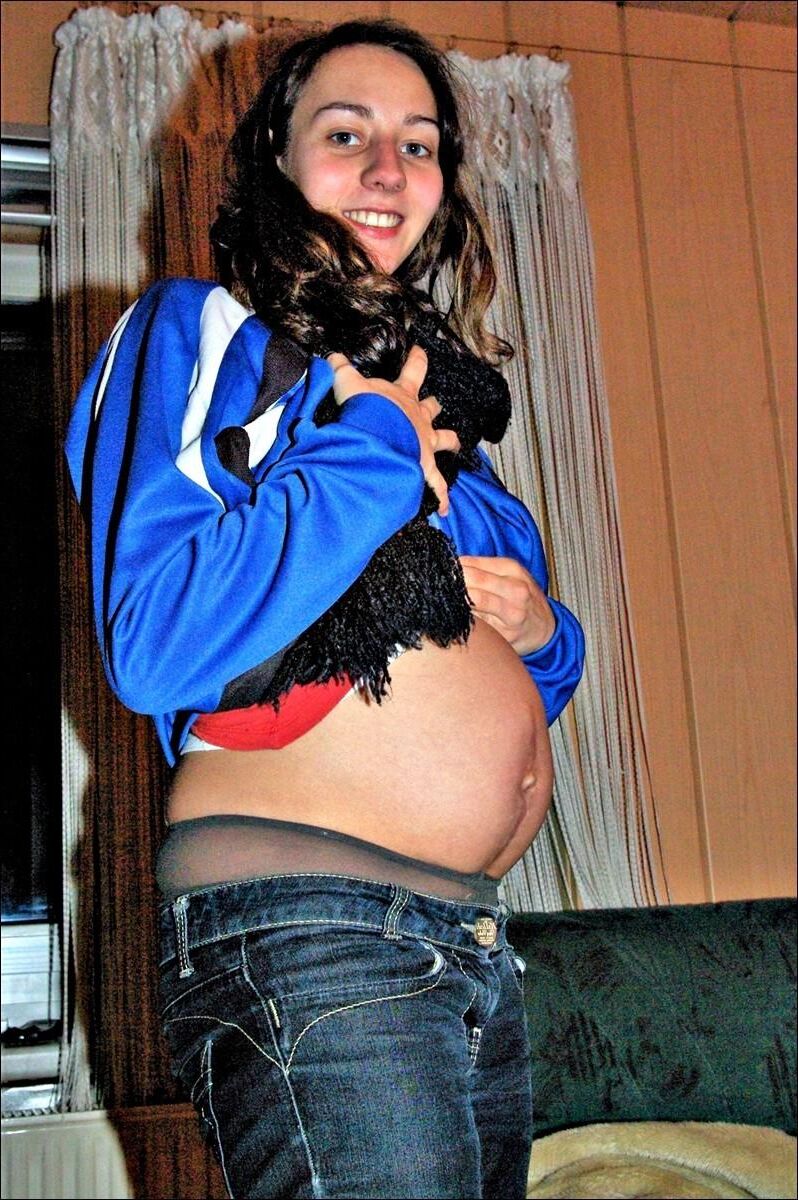 Pregnant teen