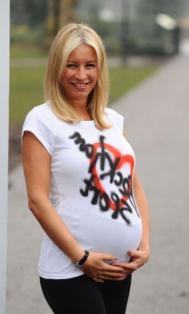 Denise van Outen pregnant