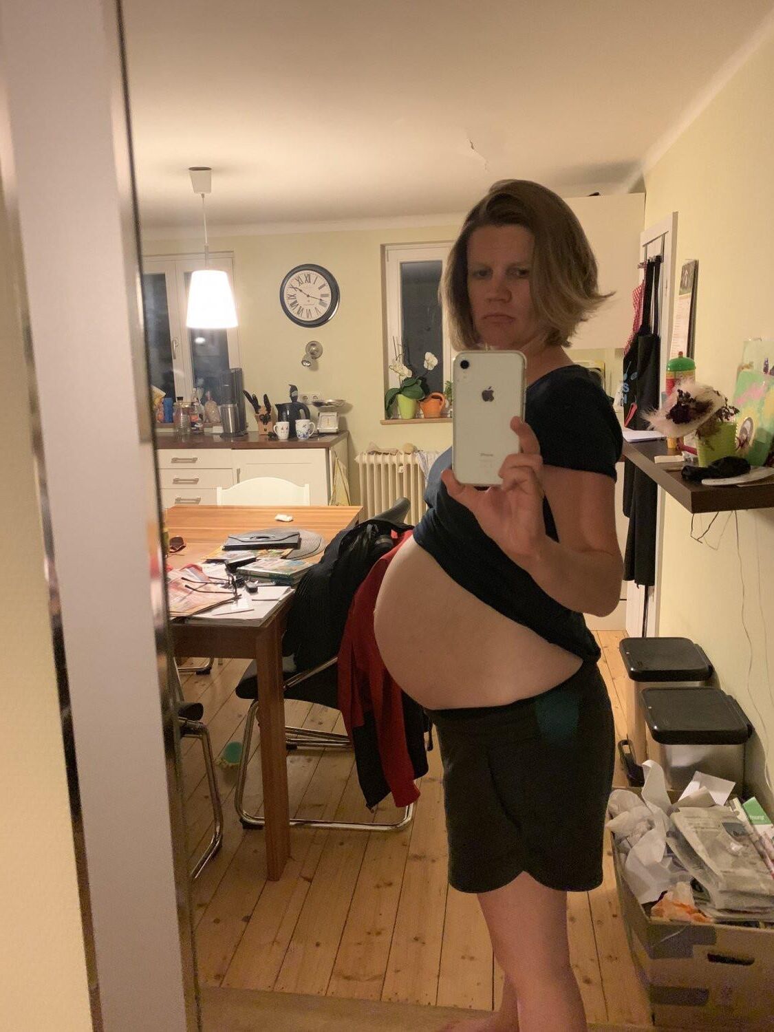 Pregnant wife