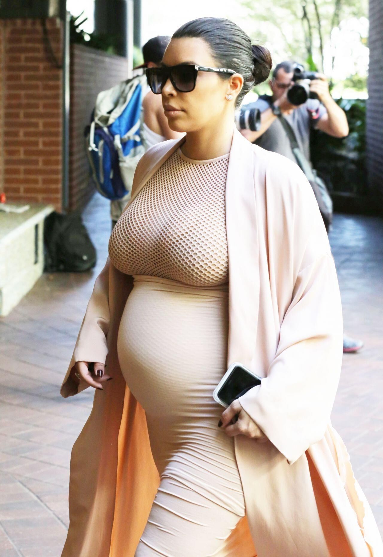 Pregnant Kim, Khloe, Kourtney Kardashian, Hot Breeding Material