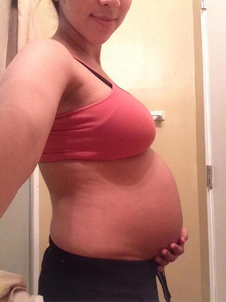 Pregnant teen