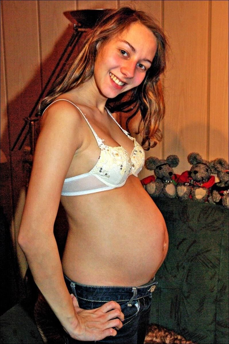 Pregnant teen