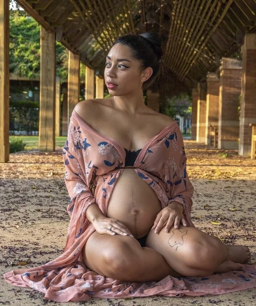 Pregnant Half-Breed wants more cum