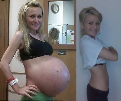 Pregnant - Before and After 3