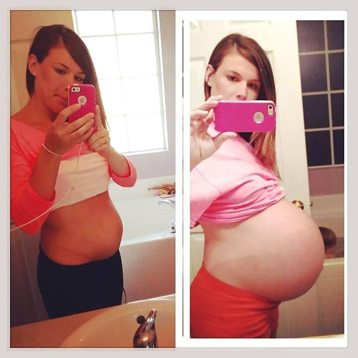 Pregnant - Before and After 3