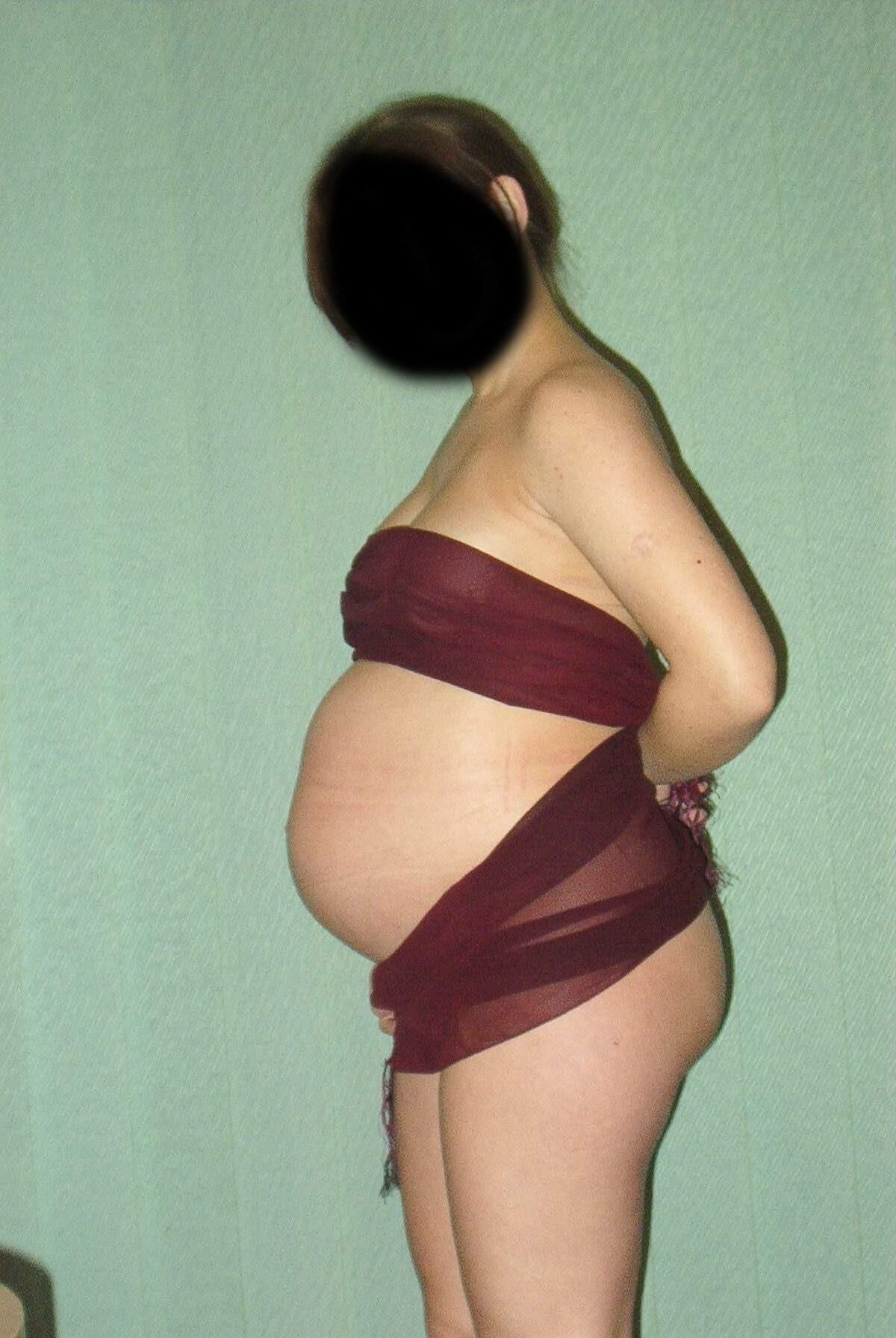 ex-wife's pregnant belly 4