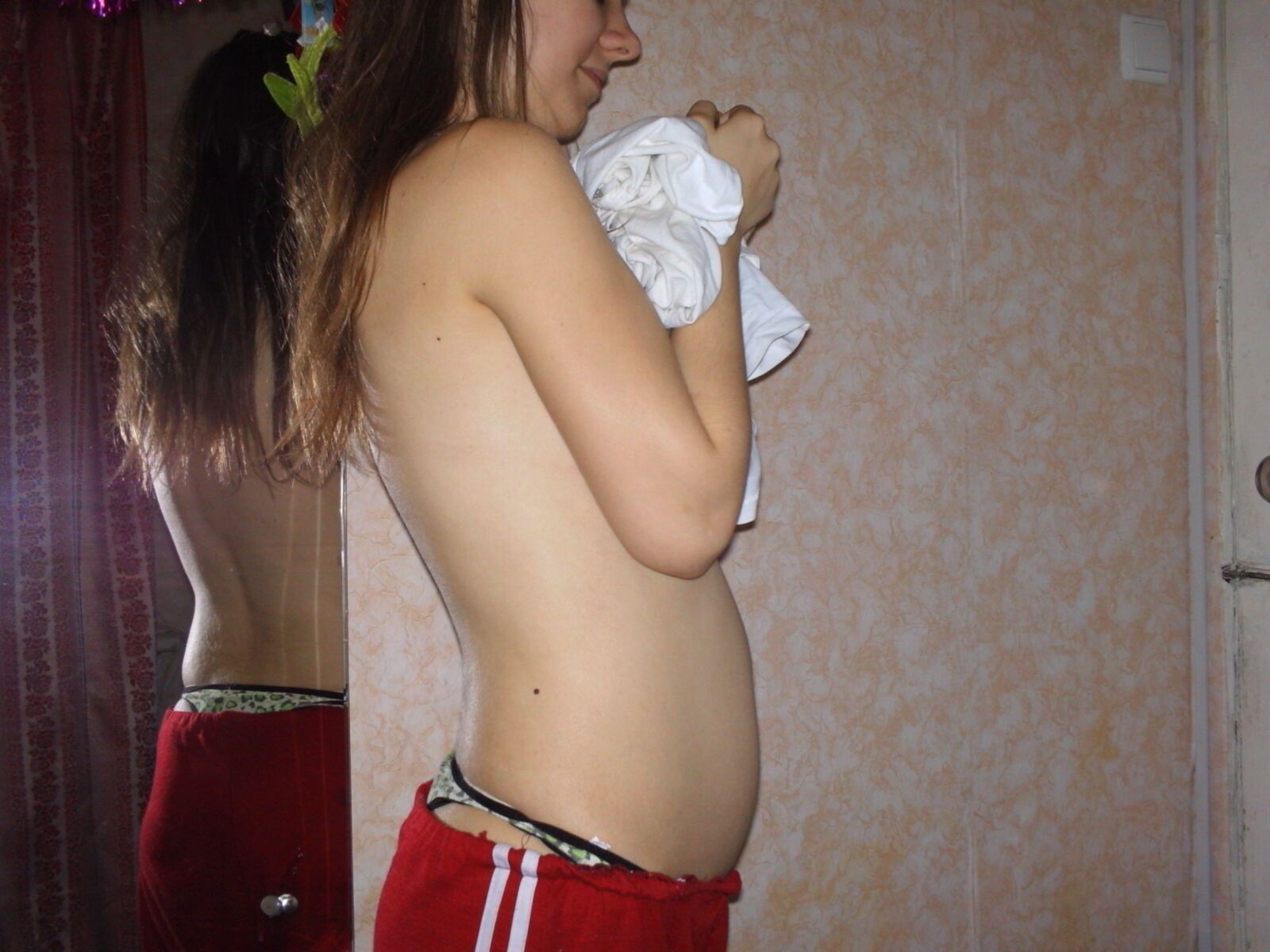 Jolie russe enceinte