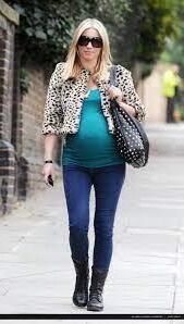 Denise van Outen pregnant