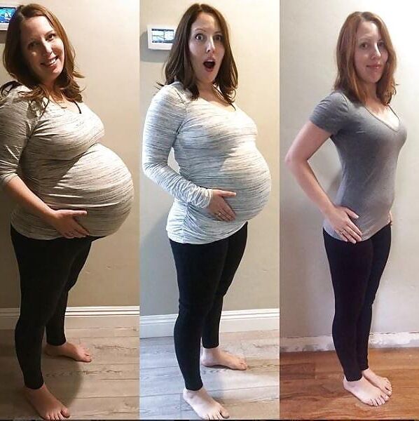 Pregnant - Before and After 3