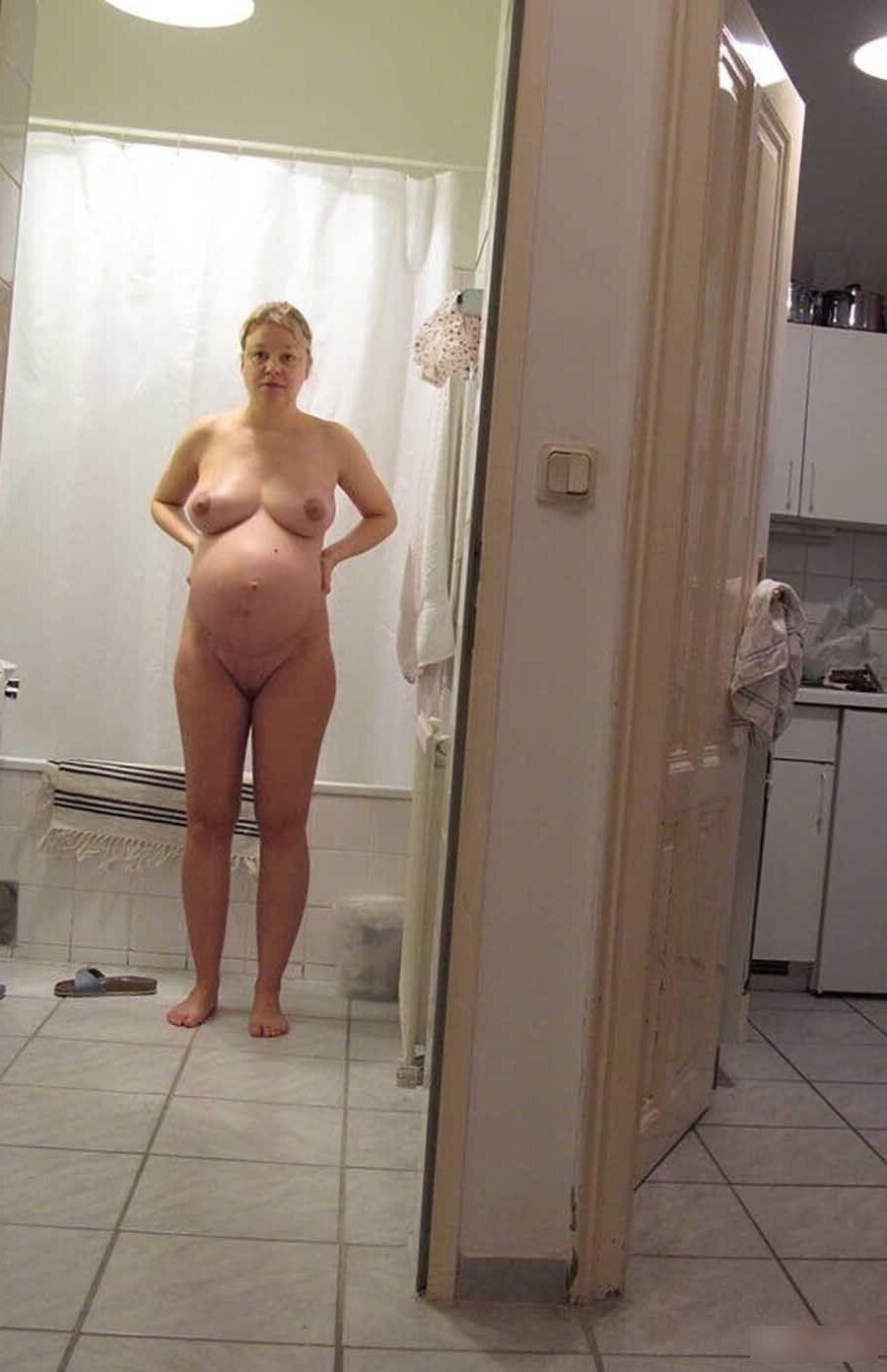 Preggo mature wife