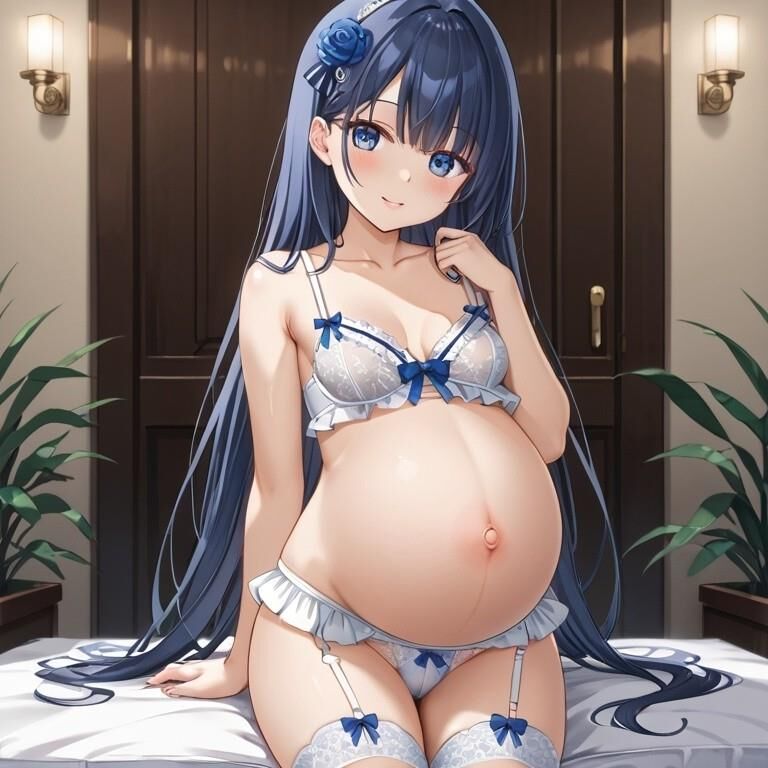 Pregnant Anime Girls (Such cute lil things)