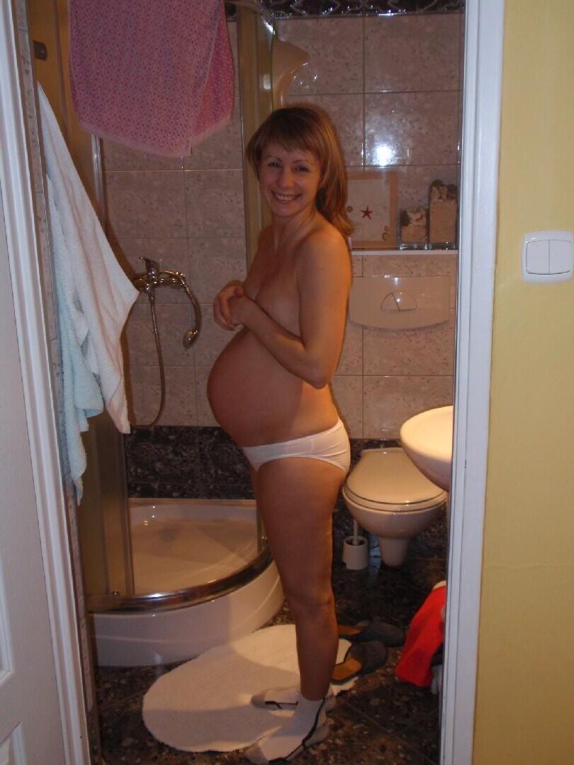 Pregnant Mom At Home