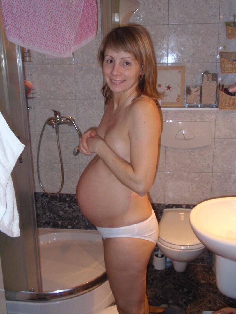 Pregnant Mom At Home