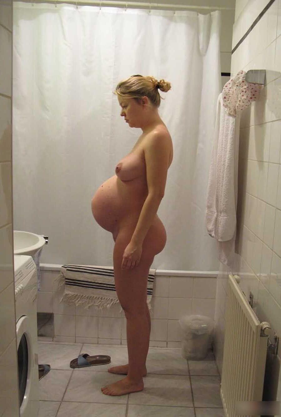 Preggo mature wife