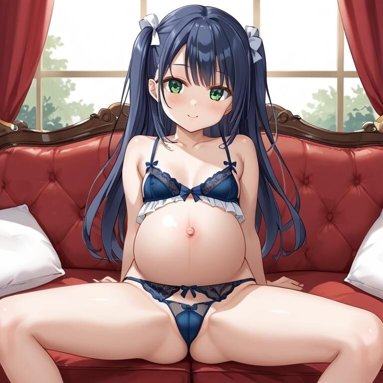 Pregnant Anime Girls (Such cute lil things)