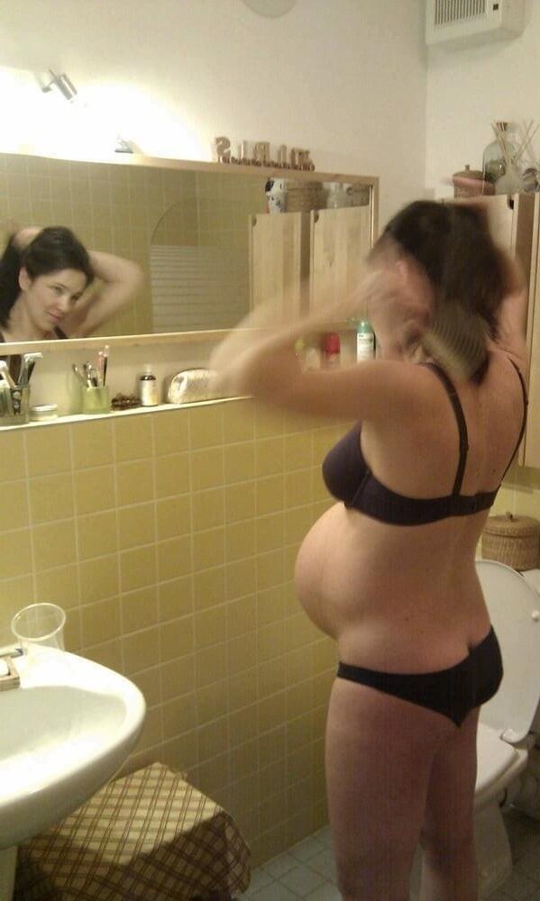 Pregnant womans private photos