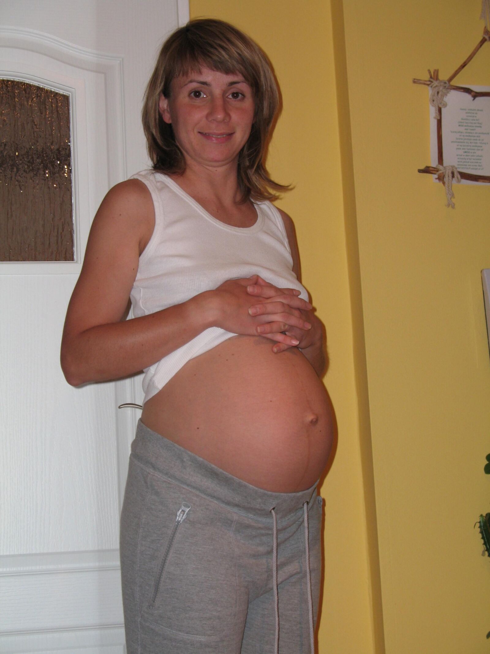 Pregnant Mom At Home