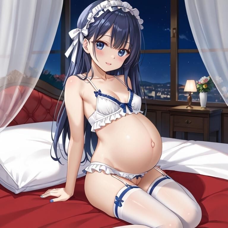 Pregnant Anime Girls (Such cute lil things)