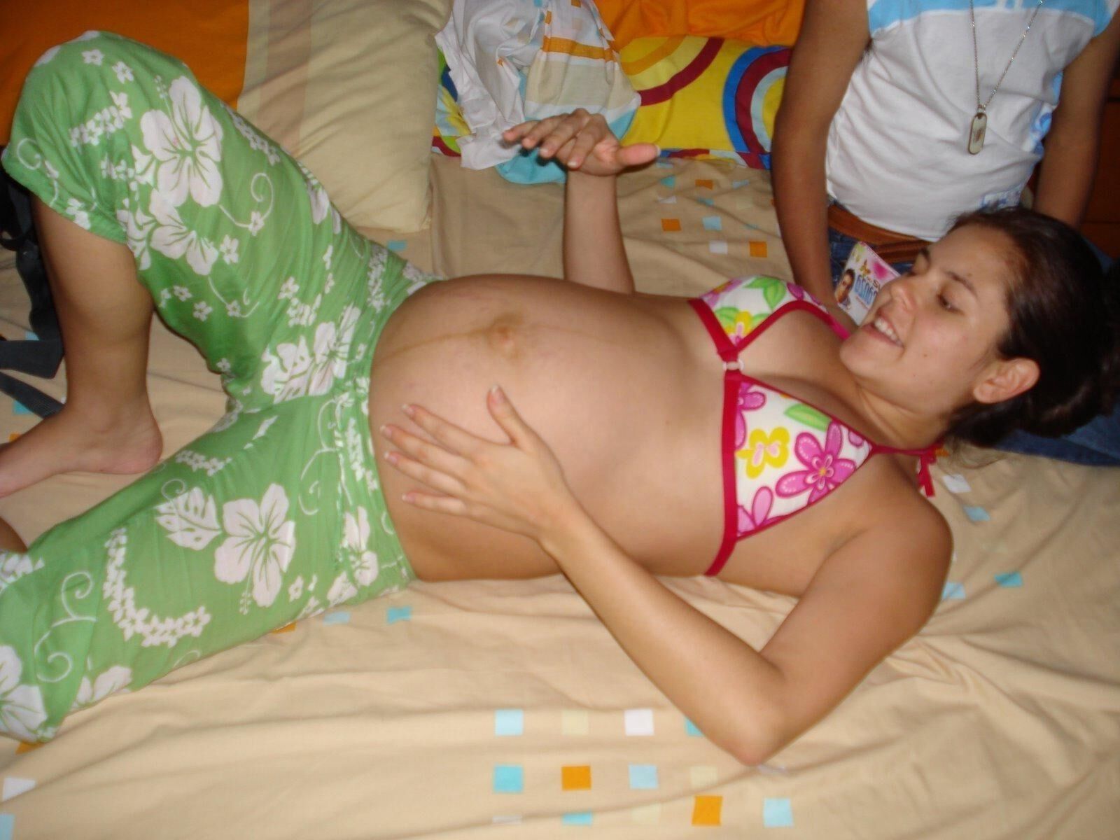 Beautiful pregnant women 