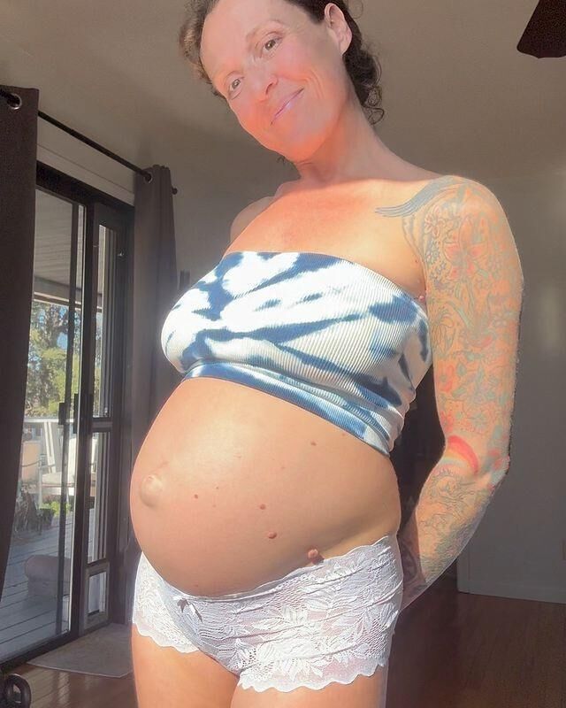 Pregnant Beth Stone