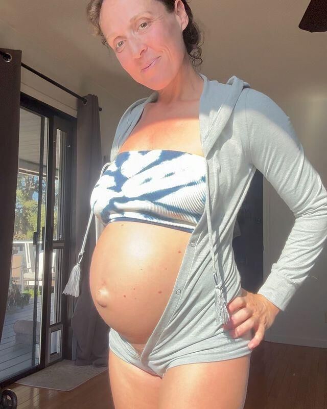 Pregnant Beth Stone