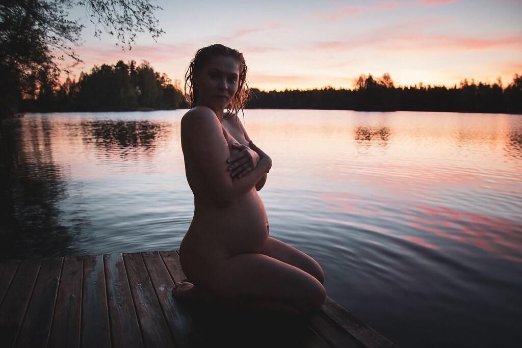 Pregnant Estonian