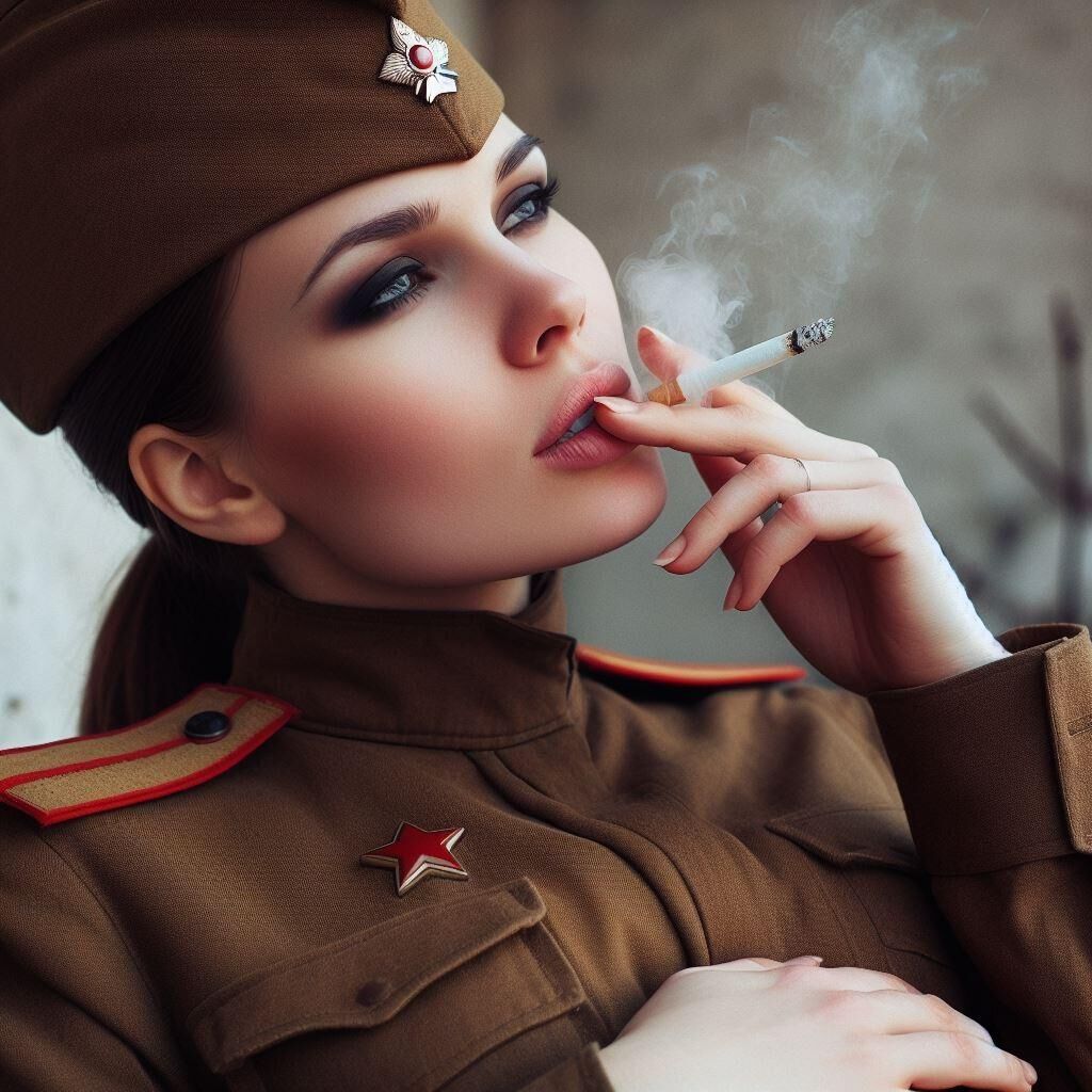 Pregnant Smoking AI (Red Army)