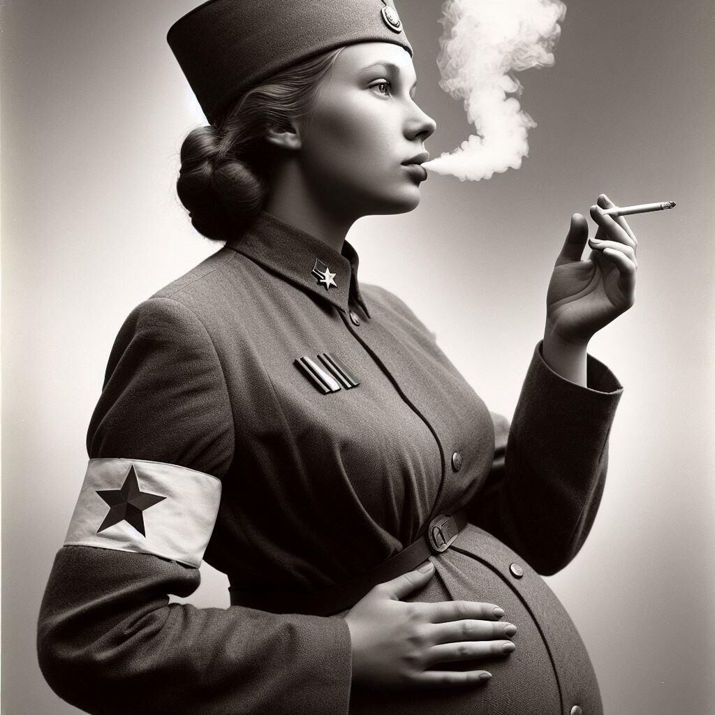 Pregnant Smoking AI (Red Army)