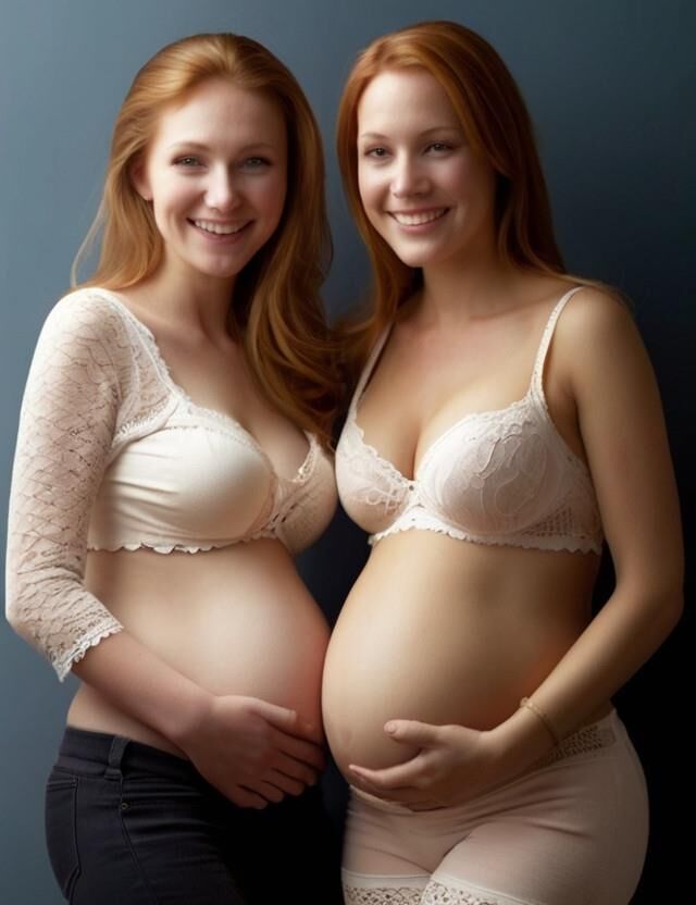 Sexy AI Pregnant Creations