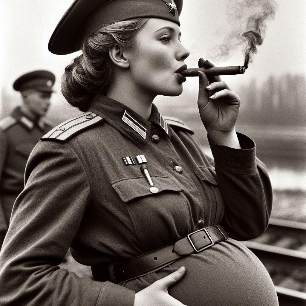 Pregnant Smoking AI (Red Army)