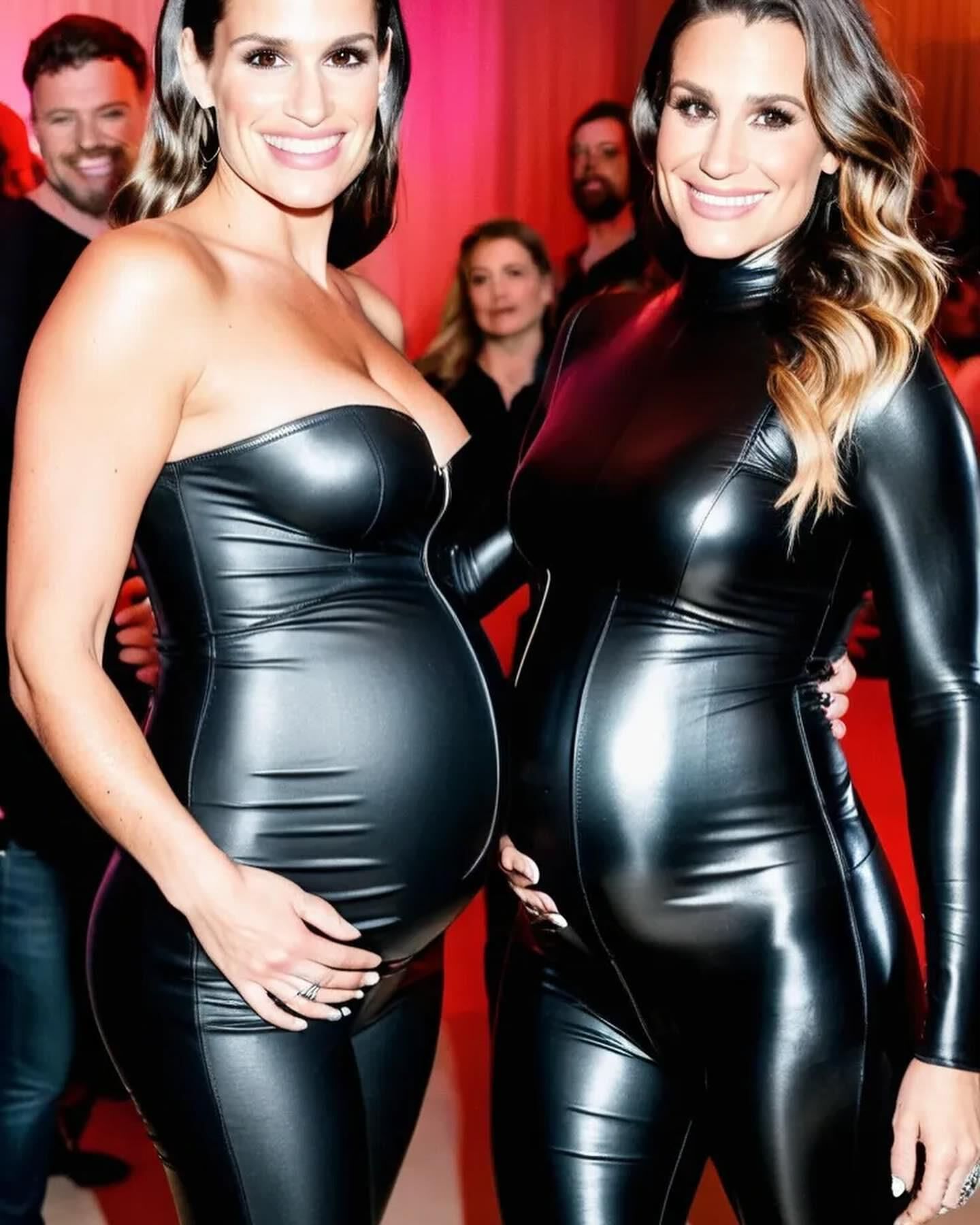 AI Latex Preggo beauties 1