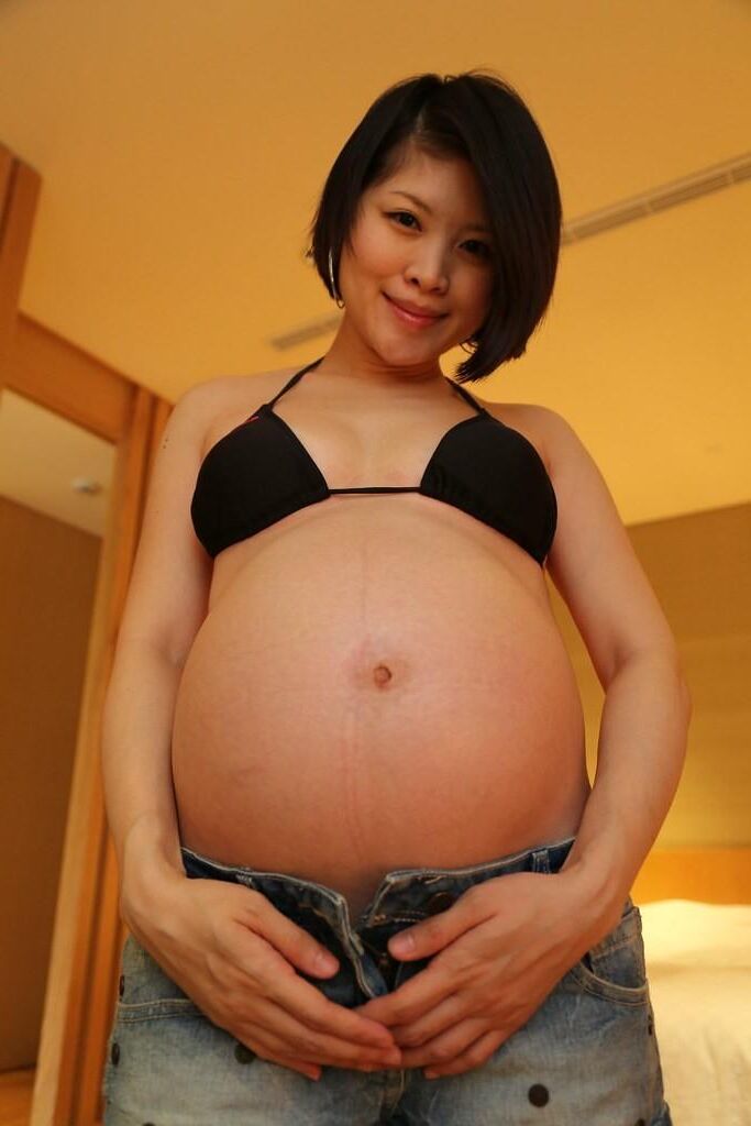 Pregnant asian