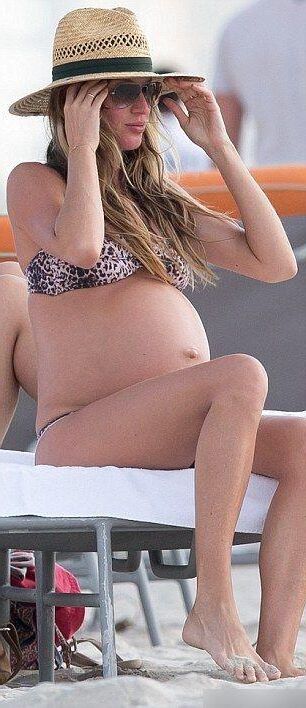 Gisele Bundchen pregnant