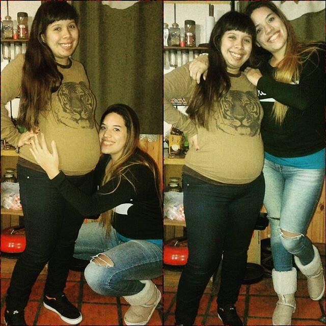 pregnant belly pics 