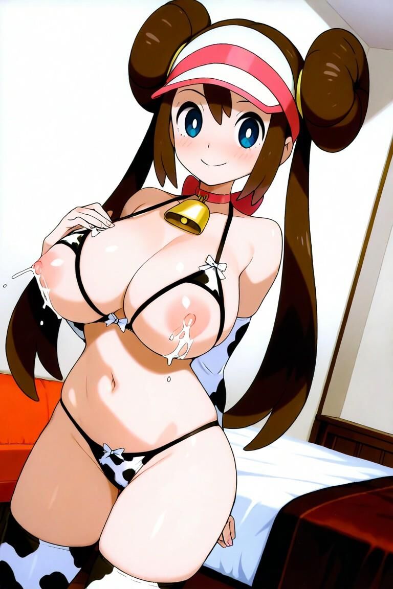 Pokemon lactation waifus cowprint lingerie collection