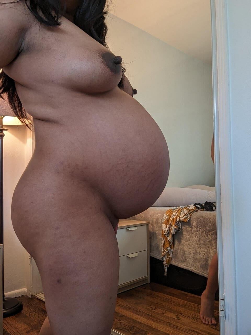 Pregnant asian