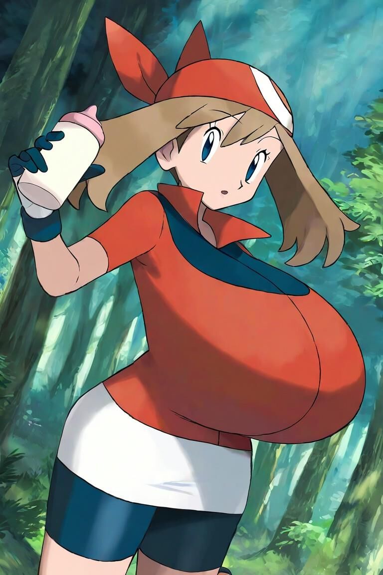 May pokemon anime trainer rse huge tits lactation ai