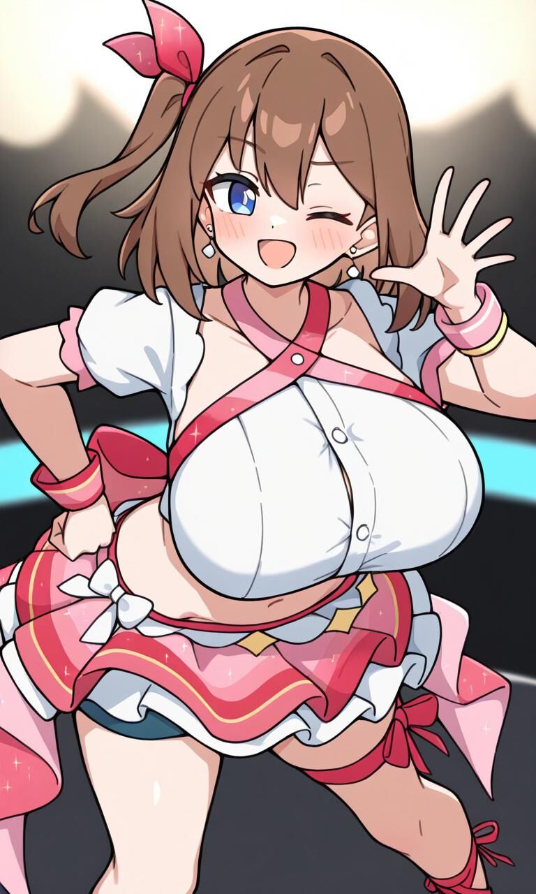 May pokemon anime trainer rse huge tits lactation ai